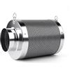 Nikou Filtro a Carbone Attivo da 100 mm/4 Pollici con Corda di Sospensione per Ventilatore Tubo, Filtro Aria per Controllo degli Odori, Depuratore d'Aria per Tende Voltivate
