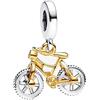 Feitery Bicicletta Viaggi e Animali Charm Oro Ciondoli Libellule Bracciale Compatibile Regalo