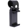 TICFOX Supporto universale per telefono per auto Supporto per volante Supporto per clip per telefono cellulare intelligente Navigazione per conducenti Silicone nero ABS Dime