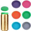 Eupneicu 6 Pezzi Tappi In Silicone Per Lattine Di Bevande, Tappo Lattina Soda E Birra, Facile Da Pulire, Anti-Perdita, Protezione Standard, Per Bevande, Cola, Birra