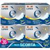 FATER SpA Lines E' Quadri Notte 4 pacchetti x 9+2 assorbenti ognuno