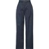 120% LINO - Pantalone - Blu navy