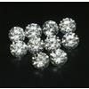 Lotto 10 Pezzi Diamante CVD Tondo 1,30 Ct Coltivato in Laboratorio 3,25 mm Ce...