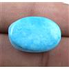 Arizona Blue Turchese 23,65 Ct pietra preziosa ovale naturale buona fortuna...