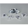 Diamante CVD coltivato in laboratorio 0,30 ct lotto 5 pezzi 2 x 4 mm marquise...