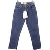 Current/Elliott The Vintage Straight Jeans Donna W25 Dipinto Bottoni Fly Jeans