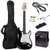 RockJam RJ20WAR2 Superkit per chitarra elettrica di dimensioni standard con ampl