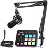 MAONO MaonoCaster PD200XS & G1 NEO - Set di apparecchiature per lo streaming da