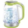 Sencor SWK 2197GG - Bollitore in vetro con capacità di 2,0 l, potenza di 2200 W, acciaio inox, luce LED interna, 100% senza BPA, regolazione della temperatura (da 50 °C a 100 °C)
