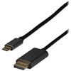 EFB EBUSBC-DP14K.2 EFB USB3.2 HDMI Adapterkabel 2.0, C-Stecker, DP20 Stecker,2m
