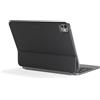 Epico Custodia con tastiera Epico UltraBoard Slim in alluminio per iPad Pro 11 pollici (2018-2022) e iPad Air 11 pollici (2020-2026) con tastiera QWERTZ (Germania), colore Space Black