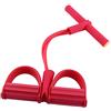 Fdit Fasce elastiche Esercizio estensibile Tirare Expander Pedale corda Bodybuilding Schiuma Body Trimmer Attrezzatura per allenamento Esercizio Allungamento Assottigliamento(Red)