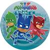Dekora - Ostie per Torte di Compleanno per Bambini - Cialda per Torta di PJ Masks da 20 cm - Decorazioni Commestibili per Torte - Senza Glutine e Senza Lattosio - Adatto ai Vegetariani
