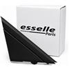 Esselle Parts Modanatura Triangolo Nero Opaco Lato Passeggero Per Abarth 500 595 695