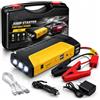 TANIASHOP Avviatore Auto Portatile 12V 600A Jump Starter Power Bank 50800mAh con Torcia LED Doppia USB Cavi di Avviamento per Auto Moto SUV Barca Motori Fino a 5L Benzina 3L Diesel
