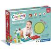 Clementoni Soft Clemmy - Touch & Play, Percorso Sensoriale, Tappeto Bambini 10-36 Mesi con Mattoncini 100% Lavabili, Gioco Prima Infanzia Made in Italy, per Sviluppare la Percezione Tattile, 17352