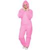 BICAP 10 tute da pittura monouso, colore rosa/rosa, taglia S, Colore: rosa., S
