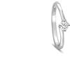 ALFIERI & ST. JOHN Eleganza e luminosità si fondono nell'anello solitario valentino alfieri & st. John, realizzato in oro bianco 18kt e impreziosito da un diamante naturale da 0,20ct. La misura 14 esalta la delicatezza delle mani, ideale per la donna …