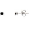 ORO&CO 925 Questi orecchini punto luce in argento 925 con zirconi neri dal diametro di 3 mm donano un tocco di sofisticata eleganza e modernità. Ideali per chi cerca un accessorio discreto ma di carattere, perfetto per ogni occasione.