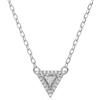 SWAROVSKI Collana unisex gioielli swarovski triangle
