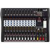 Italian Stage IS 2MIX12PRO Mixer audio a 12 canali + DSP Multi FX e Bluetooth