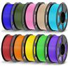 JAYO PLA Filamento 1,75 mm, Filamento PLA per Stampante 3D, Precisione Dimension