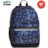 Seven Zaino Scuola CON EARPHONES WIRELESS Seven® The Double PRO XXL