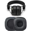 DAKLOP Cuscinetti di ricambio per MARSHALL MAJOR III BLUETOOTH, 1 paio in pelle proteica nera, marshall, cuffie marshall, cuscinetti cuffie