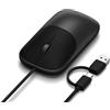 Satechi Mouse con Cavo Slim LX, Nero Siderale | Cavo 2 in 1 USB-C e USB-A, clic silenziosi, in alluminio opaco, rotella metallica, per MacBook, Windows e altro