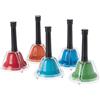Percussion Workshop Percussion-Workshop CB5 - Campanelle manuali, 5 pezzi, multicolore