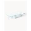 Westwing Collection Tavolino da salotto grande in vetro Anouk, larg. 160 cm -