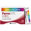 Massigen Ferroviti Integratore Ferro E Vitamine 30 Bustine Orosolubili