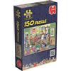 Jumbo Spiele Jumbo 17456 - Jan van Haasteren - Puzzle "Dal dentista", 150 pezzi