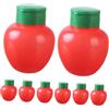 TOPBATHY Barattoli per Spezie Mini da Viaggio 50ml in Plastica Leggera con Coperchi Shaker Riutilizzabili per Condimenti, Portatile per Picnic Ufficio e Cucina, Set da 8 Pezzi