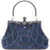 CORIOS Vintage 1920s Borsetta da Sera Pochette con Perline da Donna Clutch con Paillettes Retro Borsa a Spalla Borsa a Tracolla Elegante Borse Messenger per Cocktail Festa Cerimonia Ballo