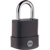 Yale Lucchetto di massima sicurezza resistente agli agenti atmosferici Y227B/45/122/1 corpo 45mm, arco in acciao al boro, 3 chiavi