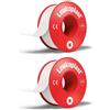 Leukoplast S cerotto su rocchetto bianco 2x1 St
