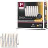 Paulmann 70552 Strisce LED MaxLED 1000 bianco caldo 2.5m 29W 2750lm 2700K IP44 striscia di illuminazione dimmerabile plastica argento