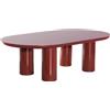 BD BARCELONA DESIGN tavolino ECLIPSO COFFEE TABLE 110 - ECLCOFFEEL0110RED