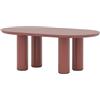 BD BARCELONA DESIGN tavolino ECLIPSO COFFEE TABLE 110 - ECLCOFFEEH0110RED