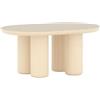 BD BARCELONA DESIGN tavolino ECLIPSO COFFEE TABLE 70 - ECLCOFFEEL070BEI