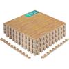 Yes4All FNUJ Stuoia ad incastro-24SQFT, 4,5 m² (12 piastrelle), legno di quercia chiara