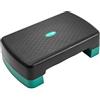 Yes4All BVGZ Aerobic Step Platform with Adjustable Risers for Home Gym Fitness Workout - Neo Green