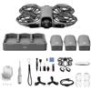 DJI Neo 2 Combo Fly More (drone singolo), drone 4K con fotocamera, decollo e atterraggio dal palmo, controllo con gesti (Spina + Torcia *2 + Kit di pulizia)
