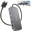 PULWTOP MacBook Docking Station Doppio Monitor 4K@60Hz per MacBook Pro/Air M5/M4/M3