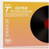 GPXIIZ Buste Vinili 45 Giri 7 Pollici Esterne, 200 x Custodia Vinile