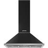 Smeg KPF9AN cappa aspirante 781 m³/h Cappa aspirante a parete Antracite A+