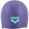 Arena Cuffia da nuoto unisex in silicone per capelli lunghi, comoda, extra morbida, ad alta elasticità, per donne e uomini, uso quotidiano e allenamento, futuro crepuscolo/acqua