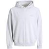 JACK & JONES Jjcollege Logo Sweat Zip Hood Jnr Uomo