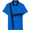 Lacoste Polo da uomo Lacoste Tennis x Novak Djokovic moderna, BLU GIPSY, M